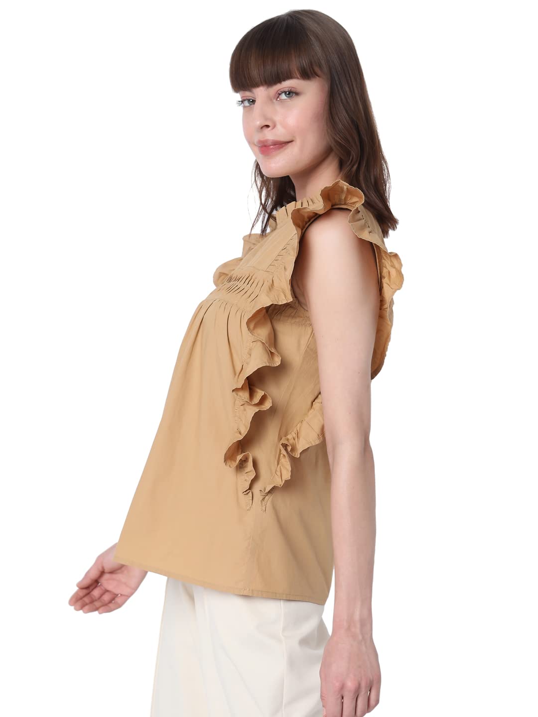 Women's Cotton Regular Fit Top - Image 3