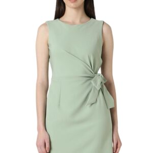 Women's Polyester Blend Modern Mini Dress