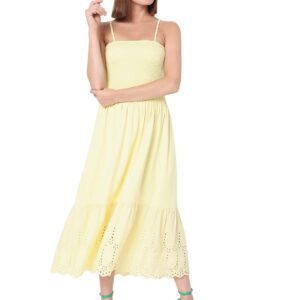Women's Midi Cotton A-Line Dress