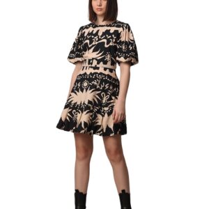 Women's Rayon Fit and Flare Mini Dress