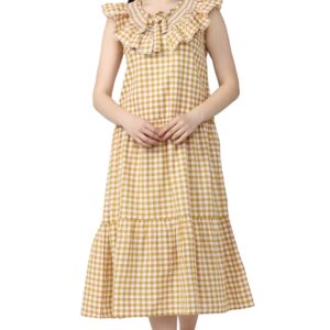 Women's Cotton Classic Mid-Calf Length Dress