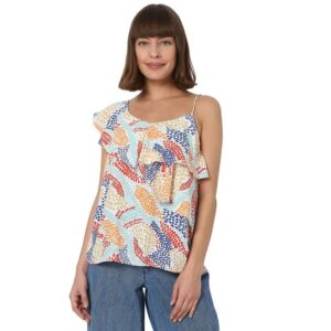 Women's Rayon Blend Stylised Regular Fit Top