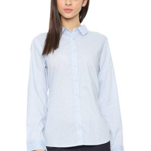Woman Women's Polka Dots Regular Fit Shirt