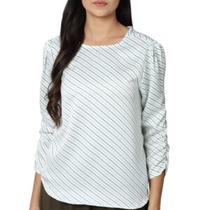 Women's Striped Regular Fit Blouse